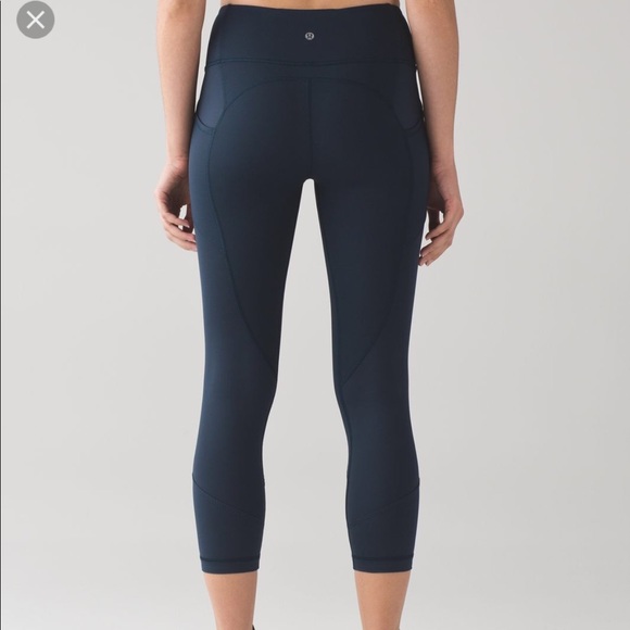 lululemon athletica Pants - Lululemon all the right places crops nocturnalteal